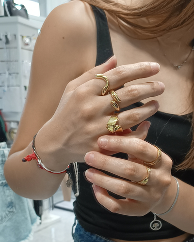 Anillo Dorado Grueso