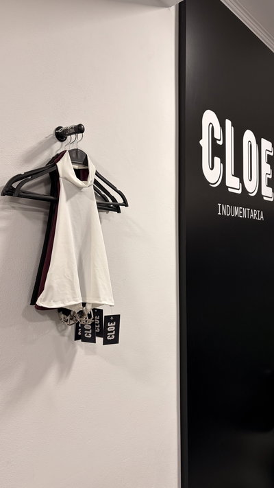 Top Halter Espalda Accesorio