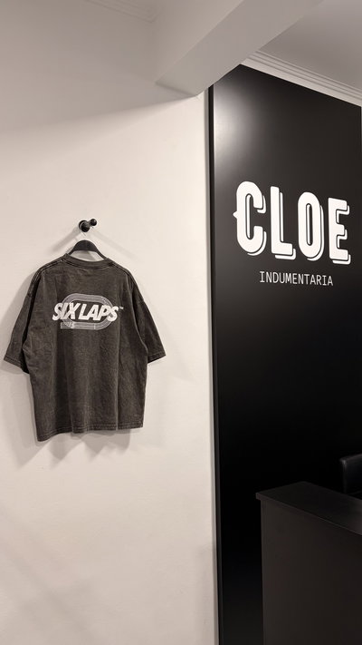 Remera Boxy Nevada Six Laps