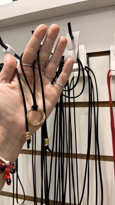 Chocker Dorado Circulo