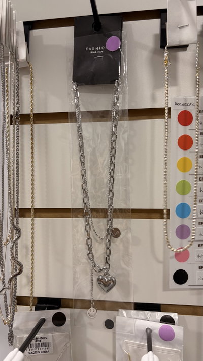 Collar Cadenas Corazon