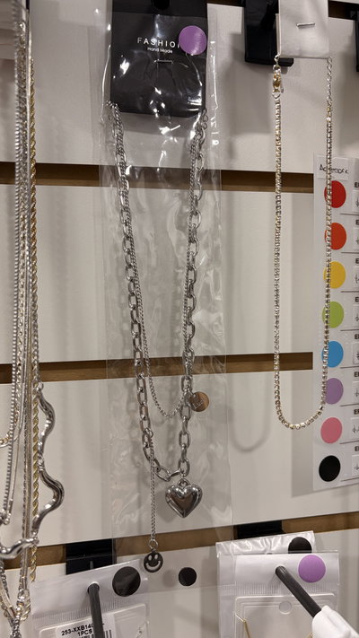 Collar Cadenas Corazon