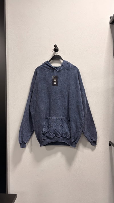 Buzo Canguro Washed Liso