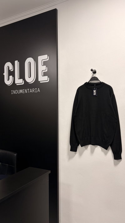 Sweater de Hilo con Red