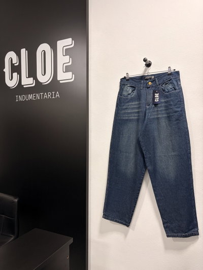 Jeans Baggy Bigotes