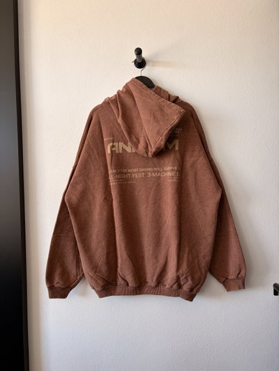 Buzo Canguro Washed Anf3m