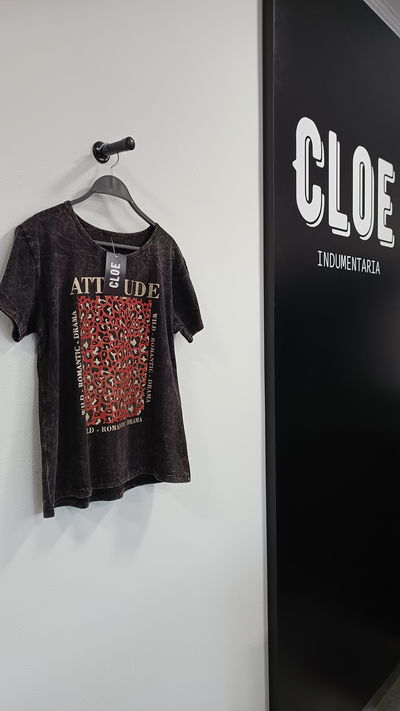 Remera M/C Attitude