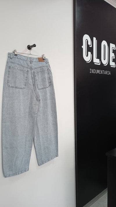 Baggy Gris Celeste Nevado