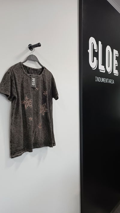 Remera M/C Estrella Print