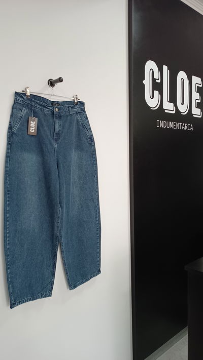 Baggy Liso Azul