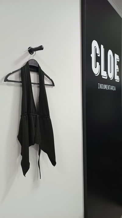 Top Microfibra Halter