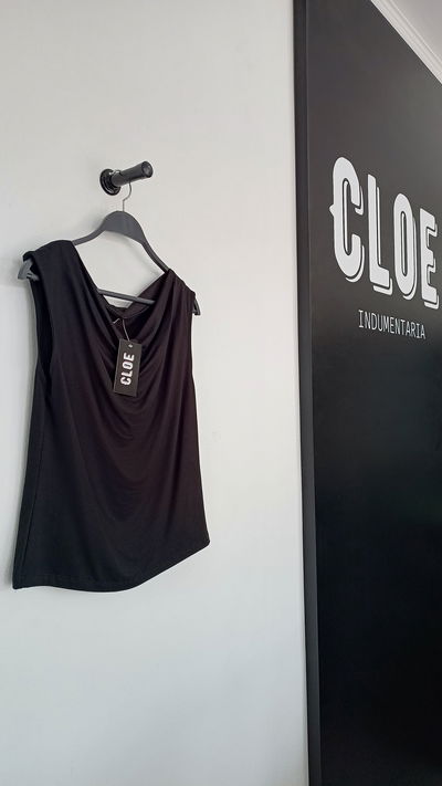 Musculosa Modal Cuello Volcado