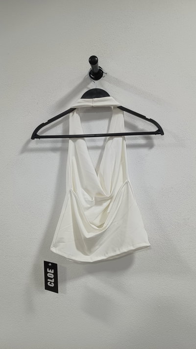 Top Microfibra Halter Escote Buche