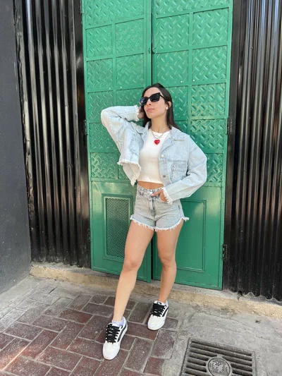 Short Lali con Strass
