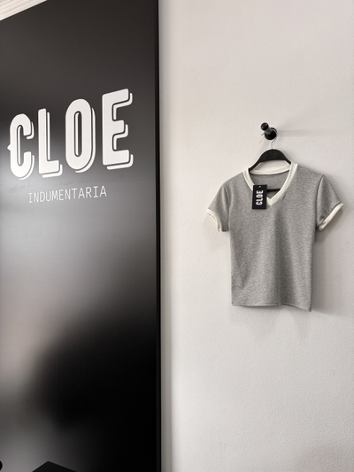 Remera Melvin Rib Escote V