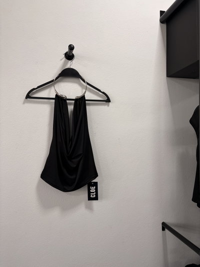Top Microfibra Chocker Buche Profundo
