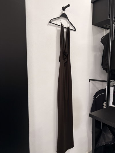 Vestido Microfibra Chocker Buche