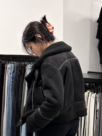 Campera Gamuzada