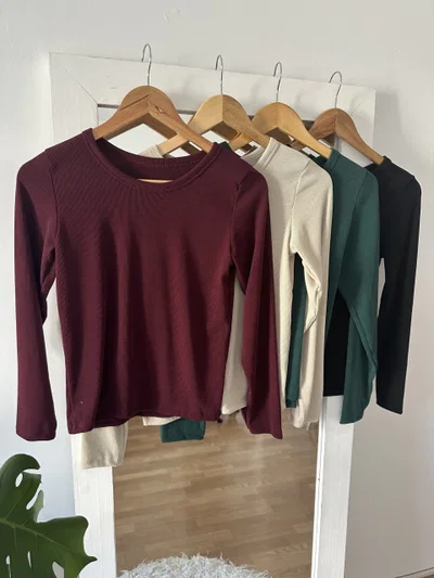 Remera Basica Morley Rib