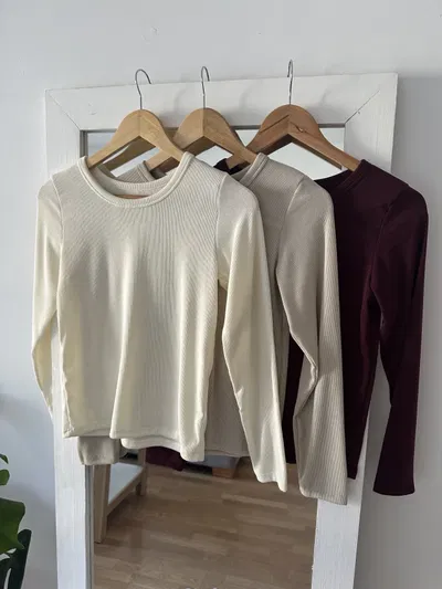 Remera Basica Morley Rib