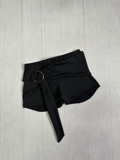 Short Tiro Bajo Lazo Argolla Microfibra