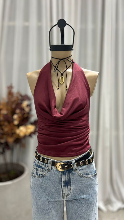 Top S/M Buche Modal Gamuzado