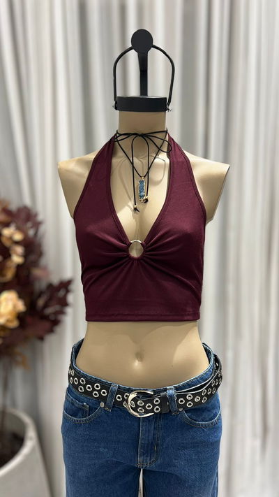 Top Halter Argolla Morley Soft