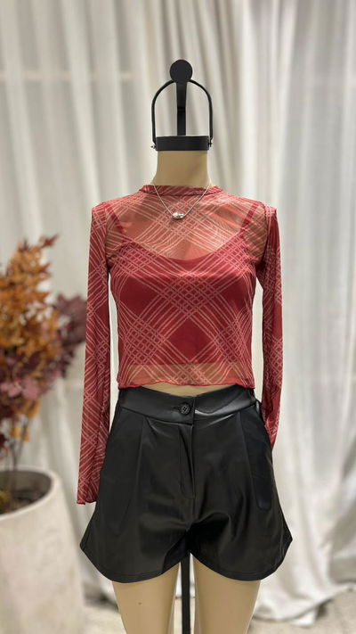 Short Sastrero Cuerina 