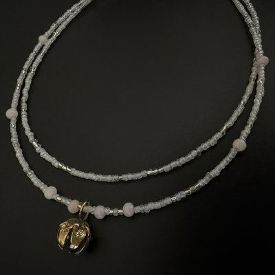 COLLAR BOHO - LAGERSTROEMIA (BLANCO)