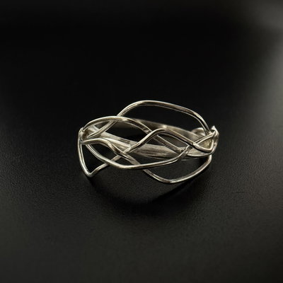 ANILLO DE PLATA NIDO