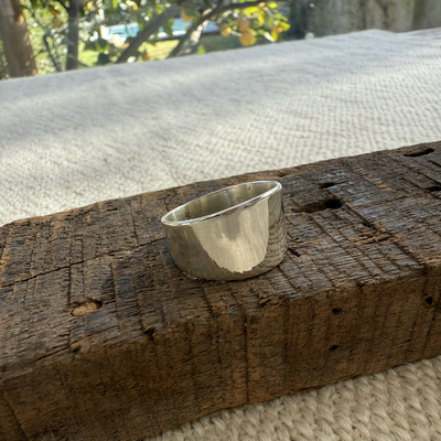 ANILLO DE PLATA ANCHO