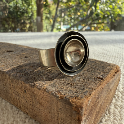 ANILLO CUENCOS DE ALPACA