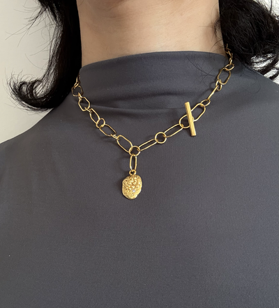 COLLAR CORAL ORO