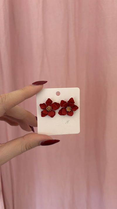 AROS FLOWER ROJOS