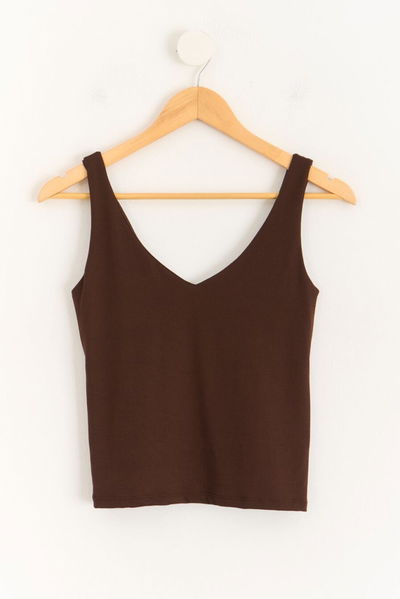 MUSCULOSA MALTA CHOCO (talles)