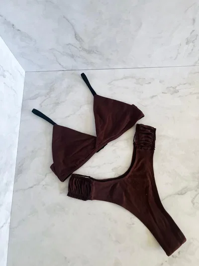 SET CASSIA ALGODÓN CHOCO