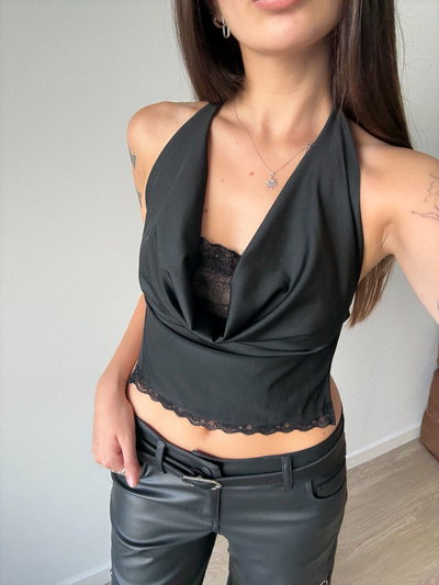 TOP BUCHE CON PUNTILLA