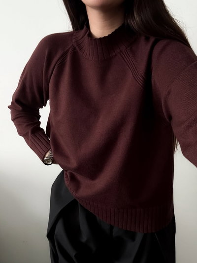 SWEATER BASIC CHOCO