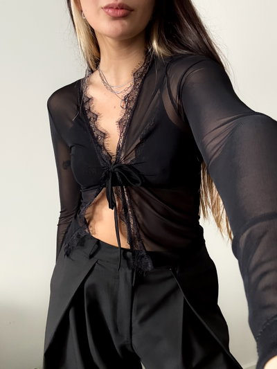 TOP MERLINA NEGRO
