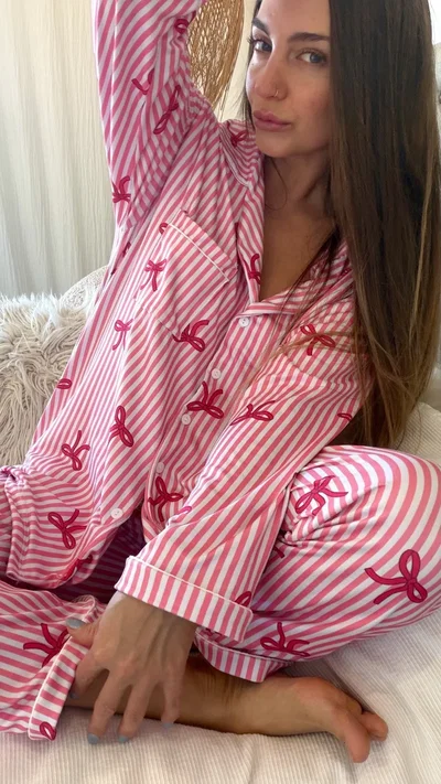PIJAMA CAMISERO MOÑO