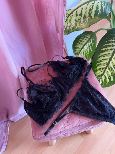 SET GOTIC NEGRO