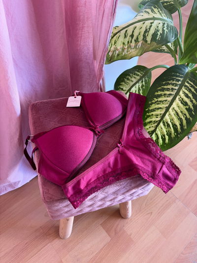 SET COMFY BORDÓ