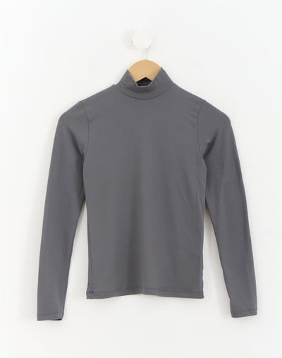 MEDIA POLERA GRIS TOPO