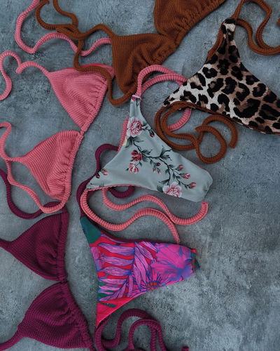 BIKINI SAONA REVERSIBLE ROSA