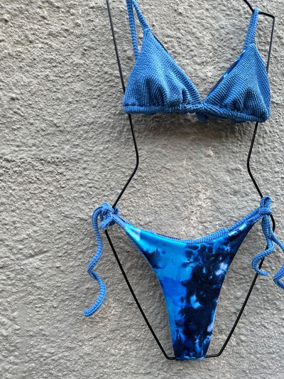 BIKINI SAONA REVERSIBLE BATIK BLUE