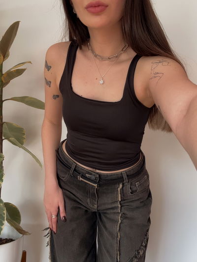 TOP ONA NEGRO (microfibra)