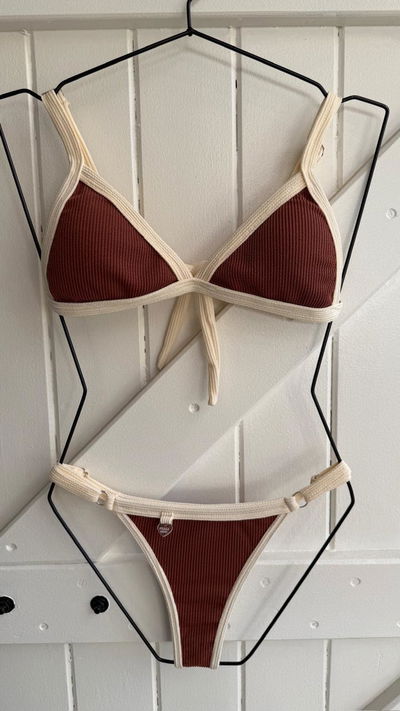 BIKINI LALI CHOCO & NATURAL