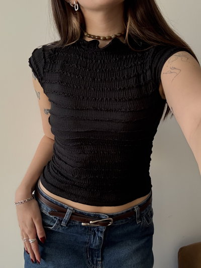 TOP FILIPPA NEGRO
