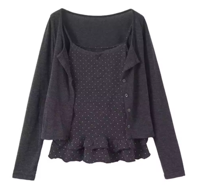 Conjunto Shoujo girl negro ♡