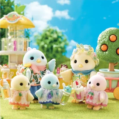 Sylvanian Families Citrus Bird Family ♡